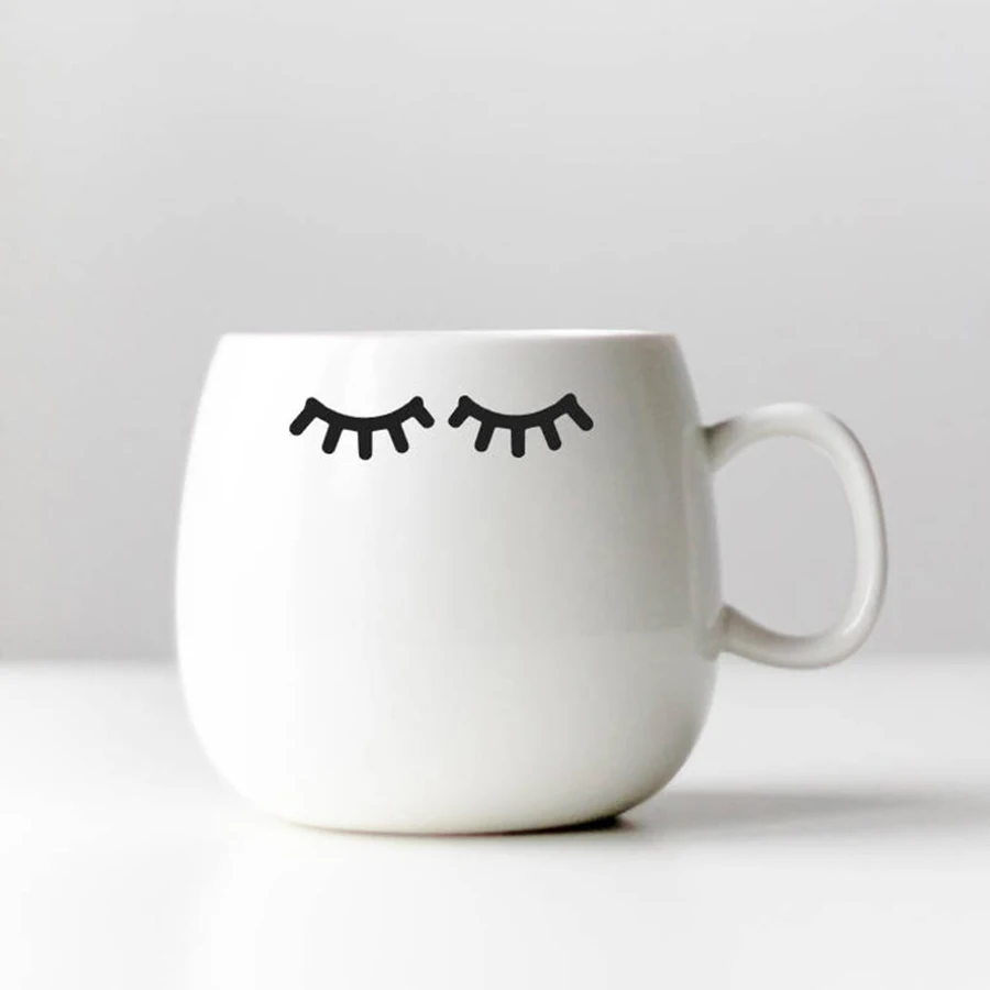 Наклейки с чашками для ресниц наклейки бутылок водой наклейка на ноутбук стену