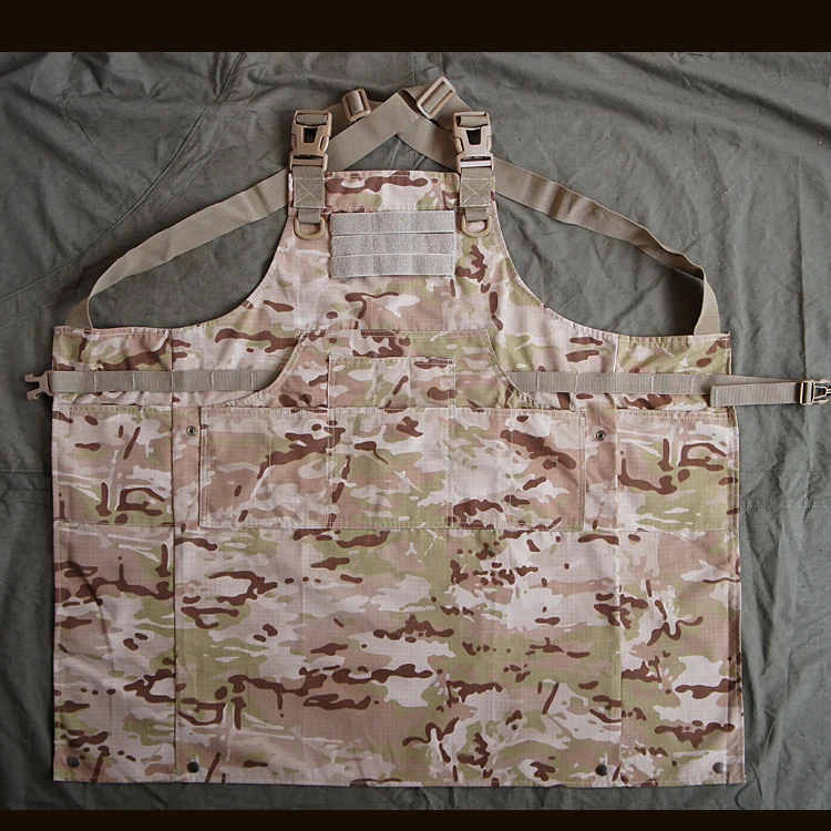 

Man Tactical Aprons 65/35 P/C Ripstop Tactical Aprons Krypteck camouflage Nomad working Apron for trainning 1