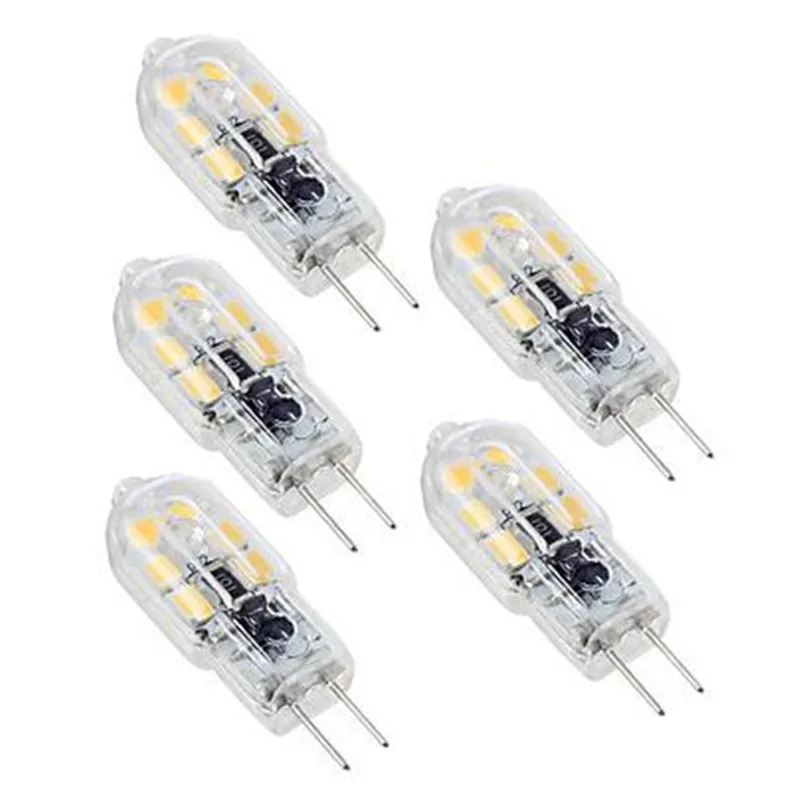 5pcs Mini G4 Lampe LED 3W AC/DC12V AC220V SMD 2835 Lampada LED Ampoule 360 Angle de faisceau