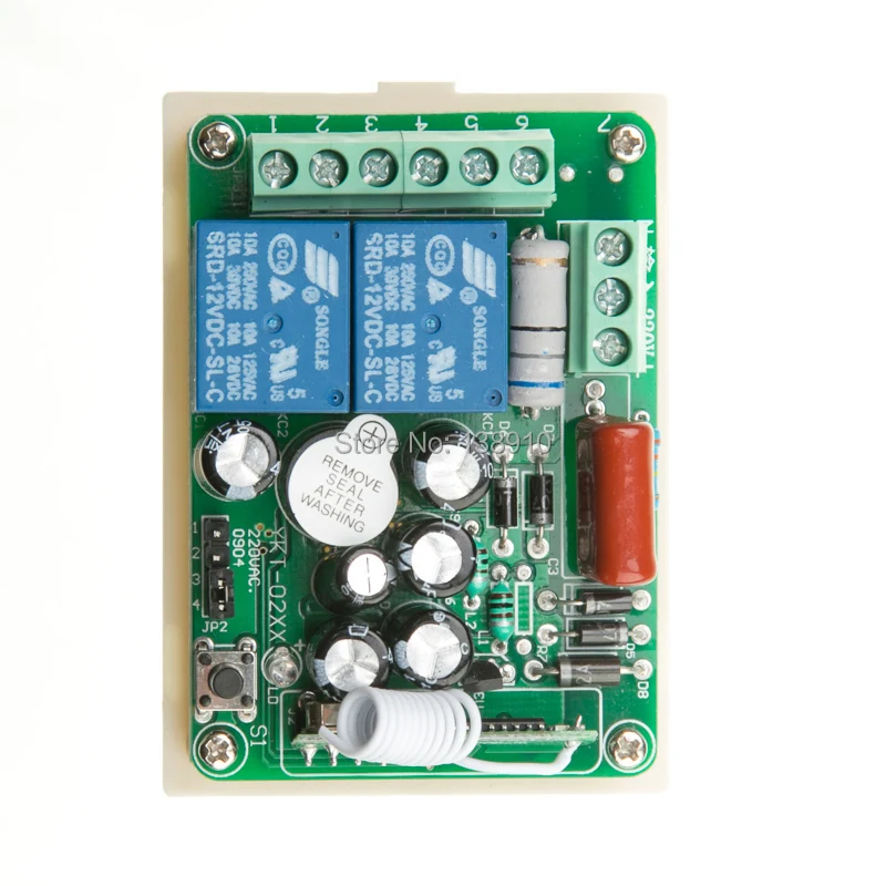 Беспроводной переключатель системы дистанционного управления 220 В перем. Тока 2