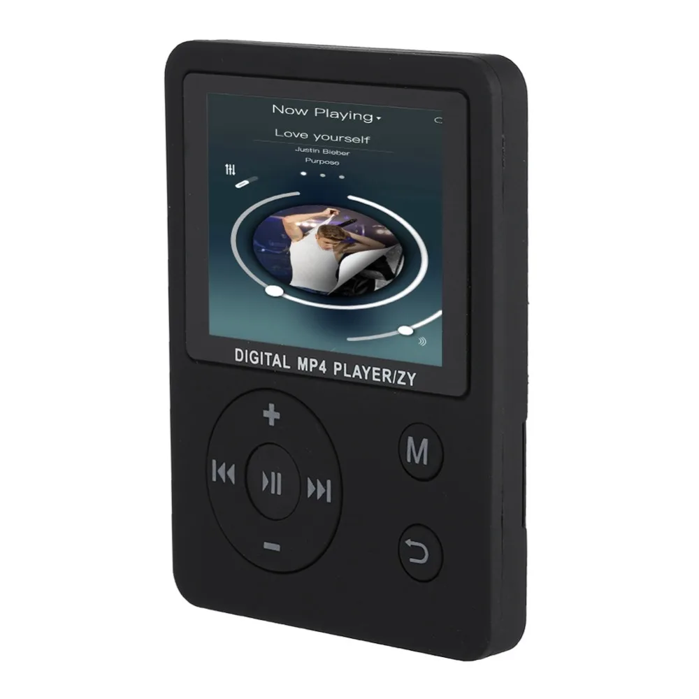 Тонкий легкий портативный цветной экран HiFi плеер MP3 MP4 музыкальный плеер USB2.0 круглая кнопка