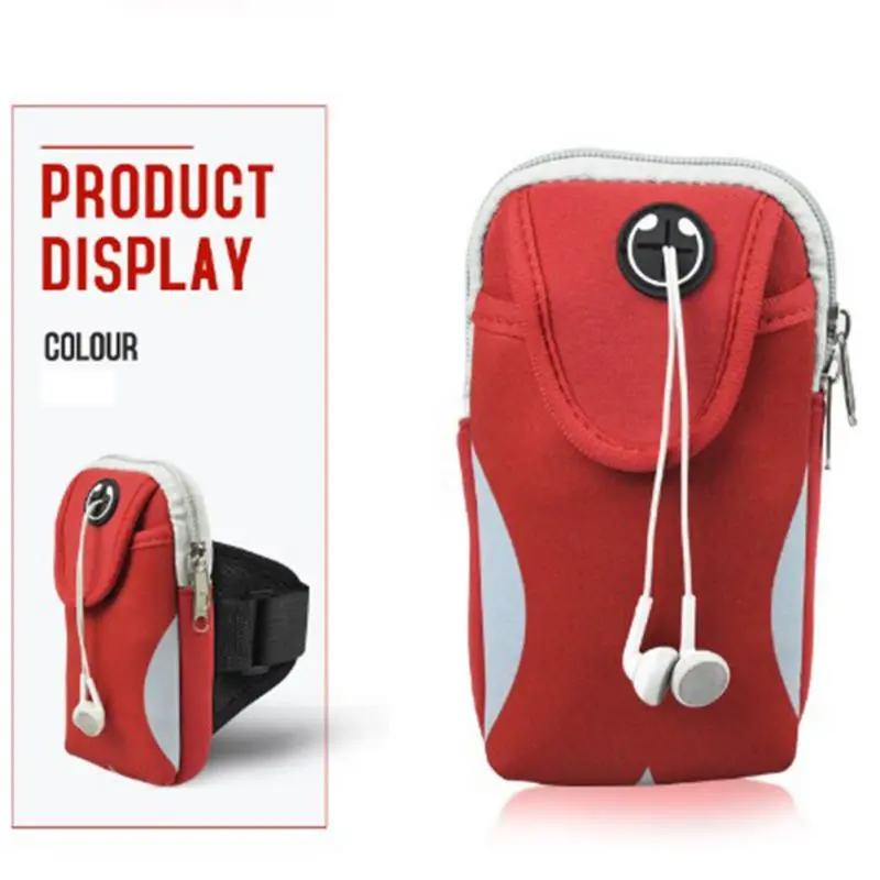 Новинка 2019 дышащие комплекты для бега мобильных телефонов спортивная сумка на