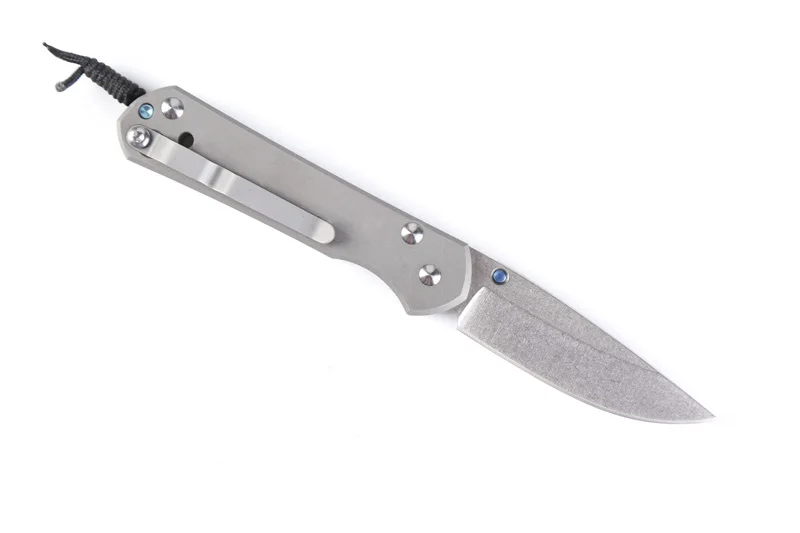 Dicoria Малый 21 Titanium ручка D2 Лезвие Складной нож Тактический Кемпинг Охота на