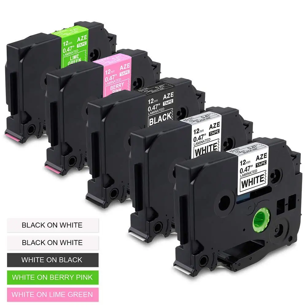 5 шт. лента TZ для Brother P Сенсорная фотография|Ленты принтеров| |