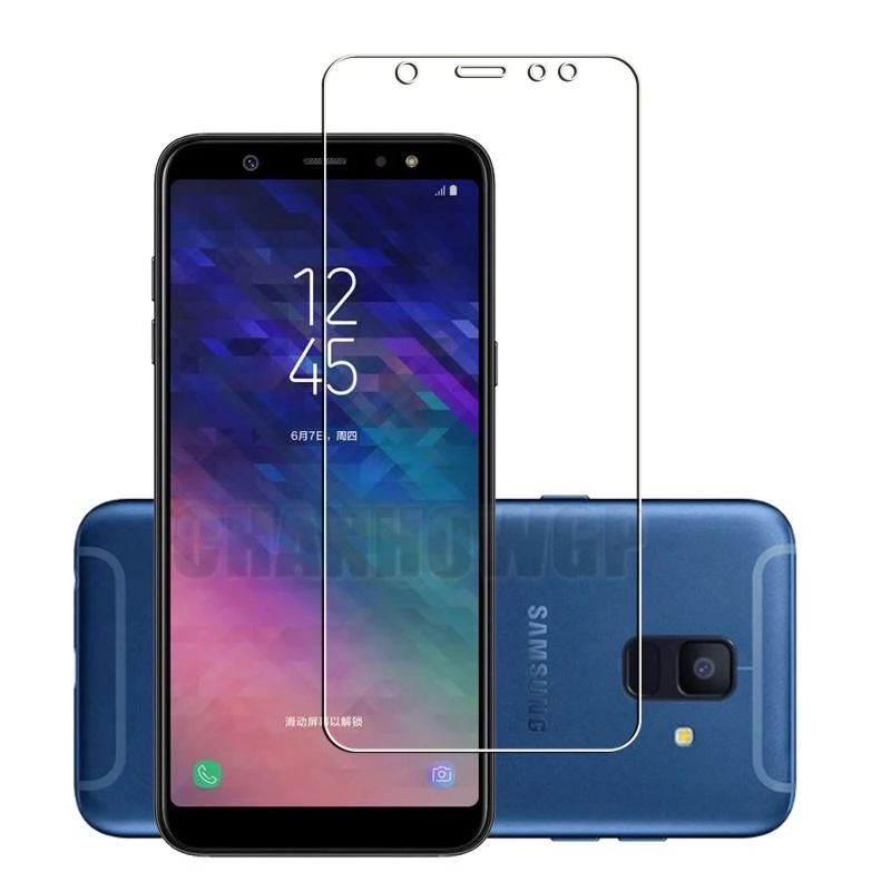 9H закаленное стекло для samsung Galaxy A6 A600 A600FN Защитная пленка для samsung A6+ A6 Plus A605 A605FN Sklo