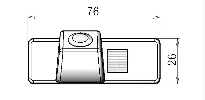 Автомобильный комплект для парковки 2 в 1 5 дюймовый TFT ЖК дисплей монитор зеркала