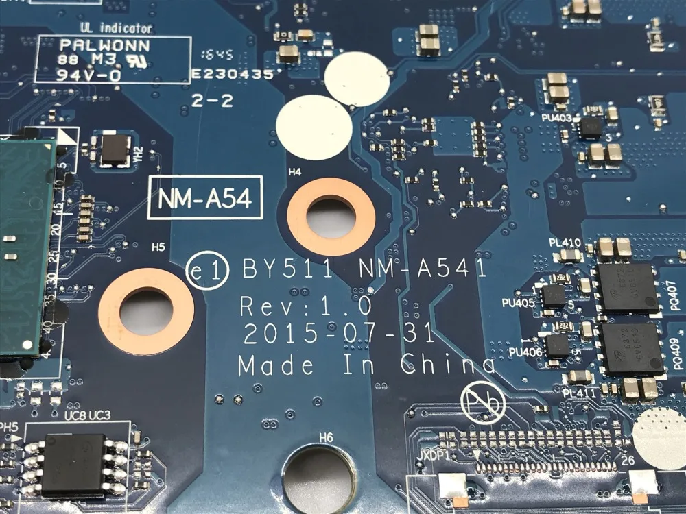 FRU/PN 5B20L80380 для lenovo Y700-15ISK с I7-6700HQ cpu GTX960M 2G BY511 NM-A541 Rev: 1,0 Протестировано