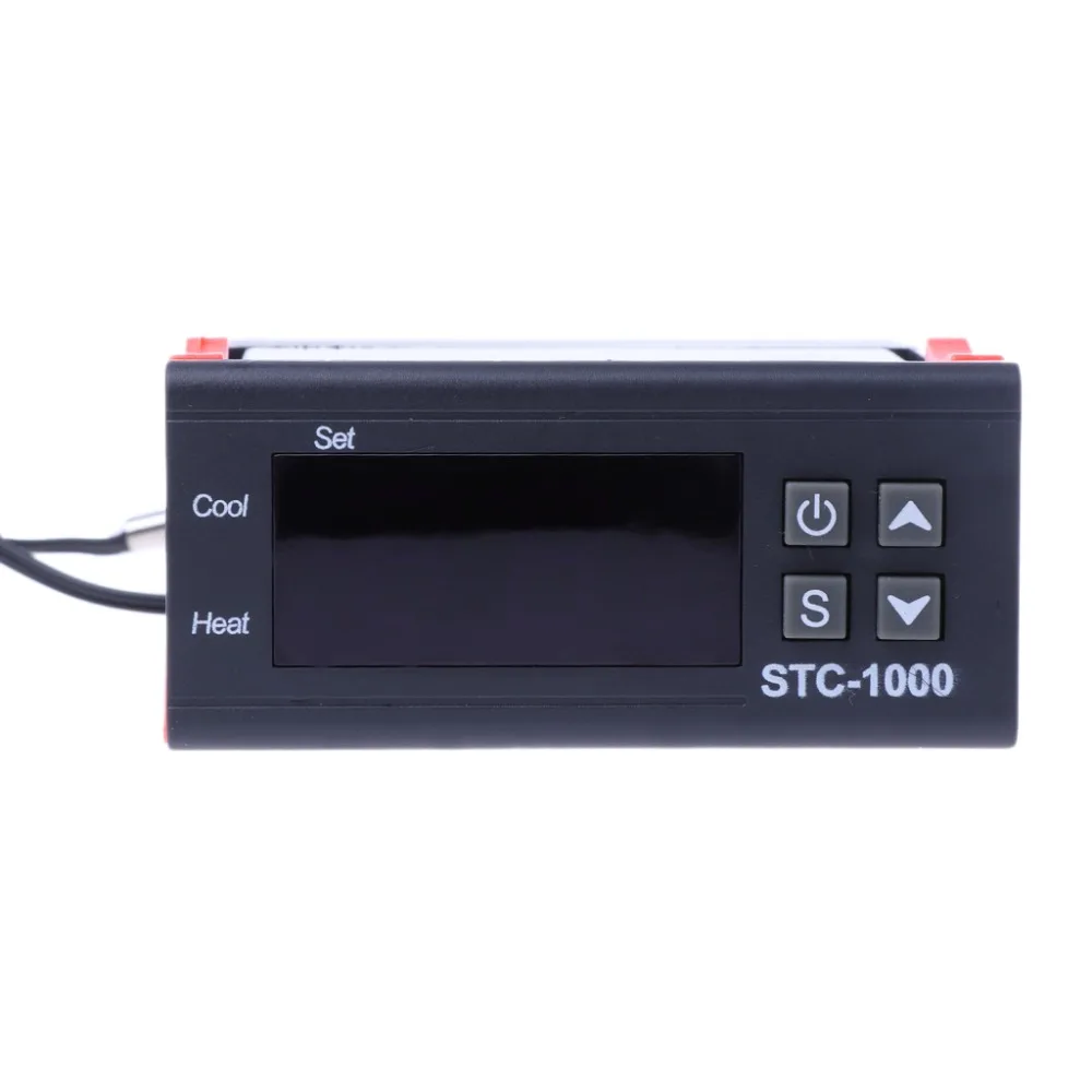 Цифровой STC 1000 на все случаи жизни Температура контроллер термостат W Сенсор AC