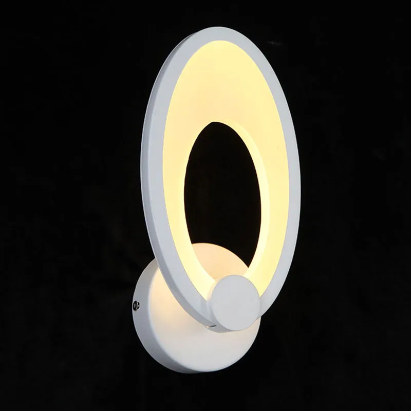 Современные Акриловые Настенные светильники свет украшения домашнего освещения