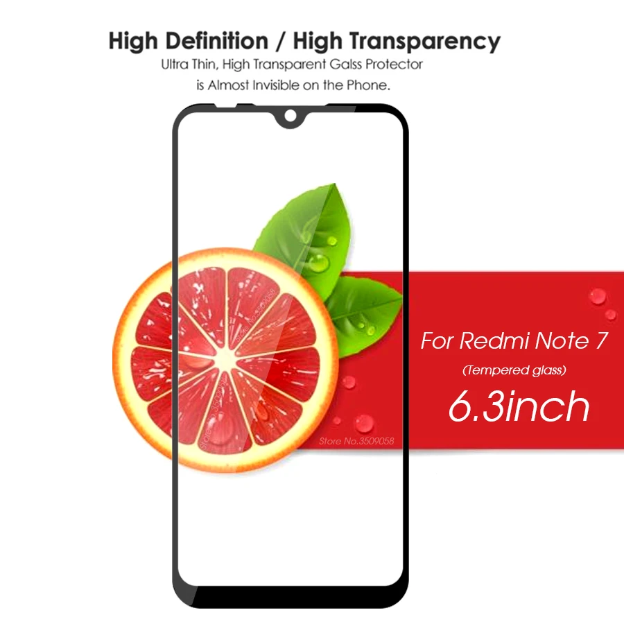Suntaiho 9 H закаленное стекло для Xiaomi redmi Note 7 полное покрытие защитная пленка для redmi Note5 5Por для redmi 4X