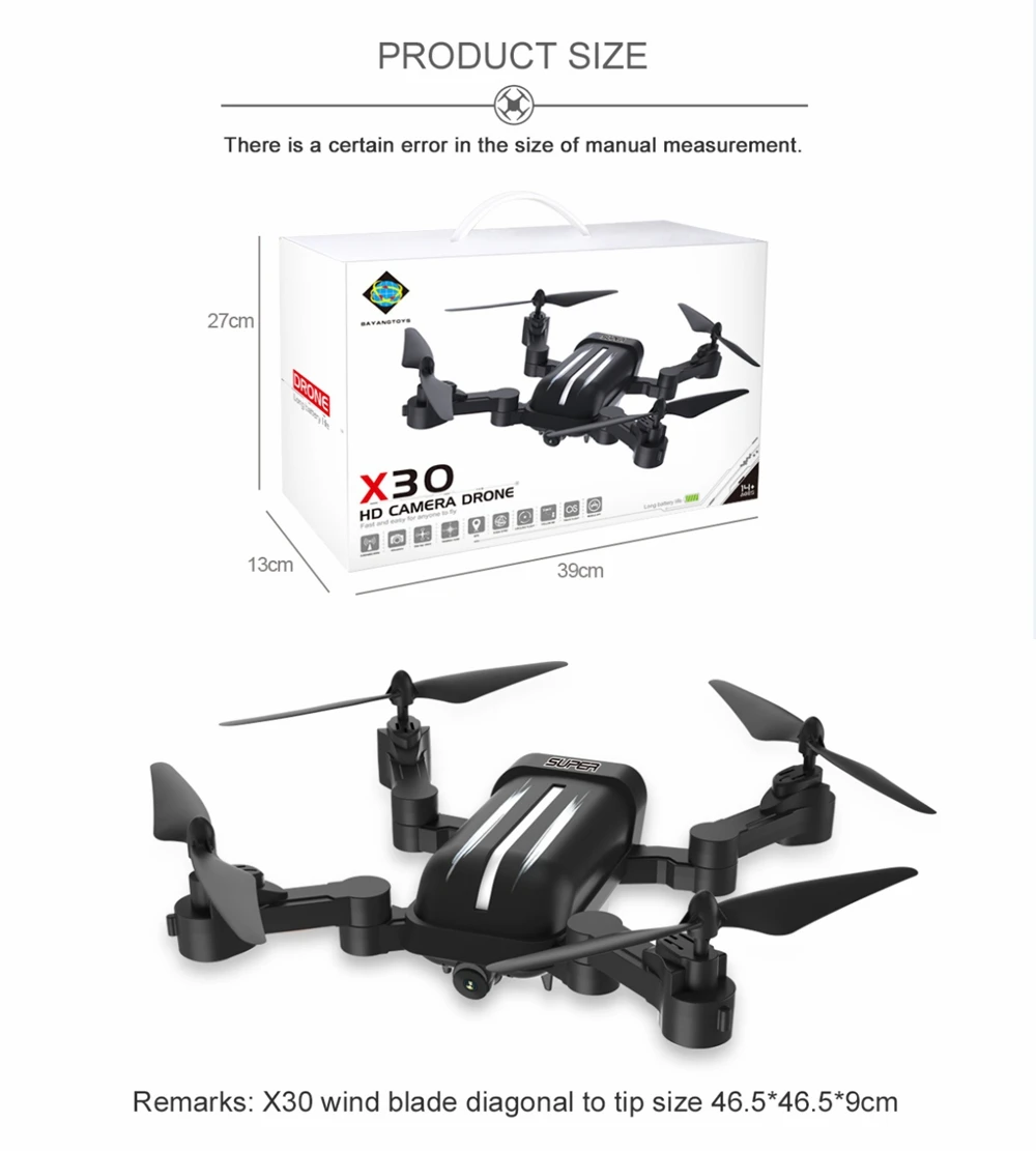 BAYANGTOYS X30 gps дрона с дистанционным управлением 5G, Wi-Fi, 1080 P с видом от первого лица 8MP HD Камера Широкий формат Follow Me(следуй за мной) складной Дрон RC Дрон Квадрокоптер RTF