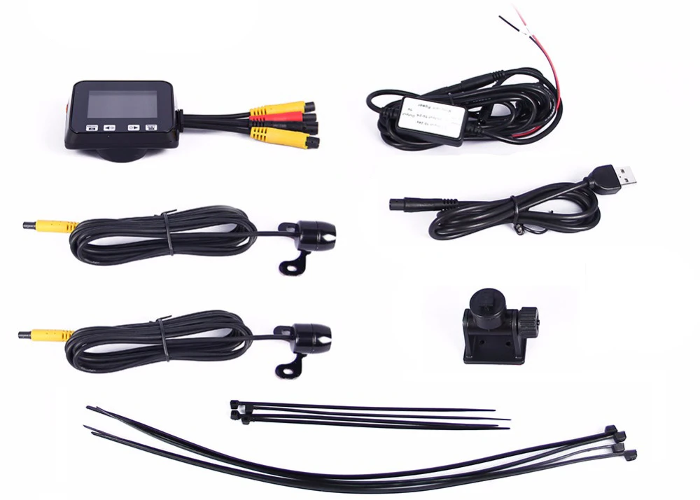 Original C6 car black box dual lens full hd 720P motorcycle dvr camera support GPS and G-sensor | Автомобили и мотоциклы