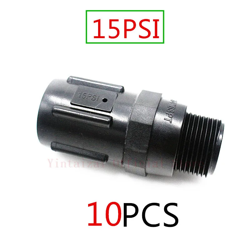 Прессовые регуляторы давления 10 шт. 15PSI 45PSI с 3/4 &quotFHT x MHT шланг поток воды давление