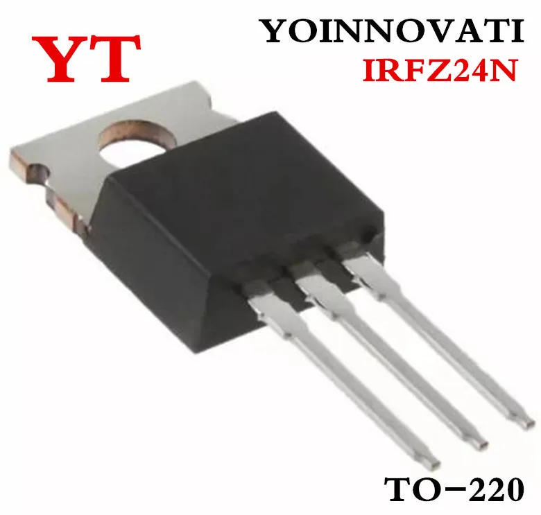 50 шт./лот IRFZ24N IRFZ24 FZ24N MOSFET N CH 55В 17A TO 220AB лучшего качества.|n-ch mosfet| |