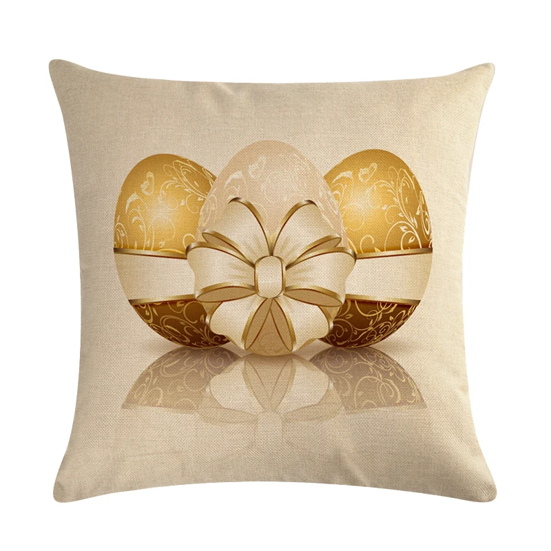 Пасхальное яйцо Весна наволочка для подушки музыкальный фон 45x45 см цветок