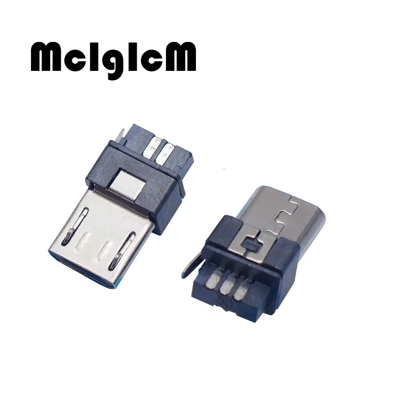 Микро USB 5Pin штекер разъем для сварки данных OTG линейный интерфейс DIY кабель