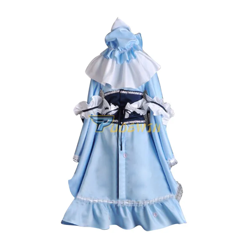 Аниме проект Touhou Saigyouji Yuyuko Косплей Костюм