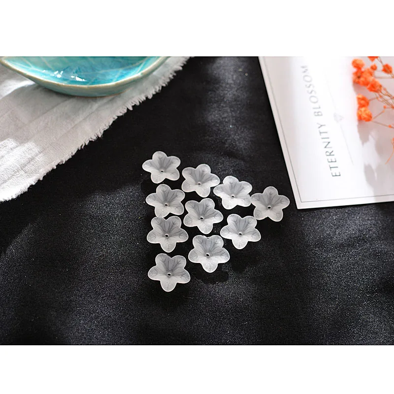 DIY Jewelry аксессуары украшения для волос материал 18 мм скучный польский лепесток 100