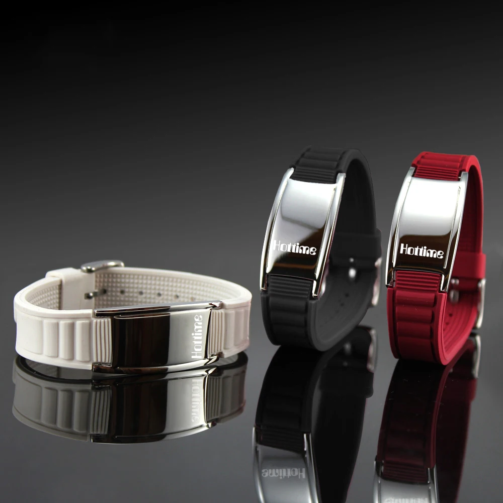 Hottime спортивные Титан Сталь браслет баланс человека Средства ухода за кожей|steel