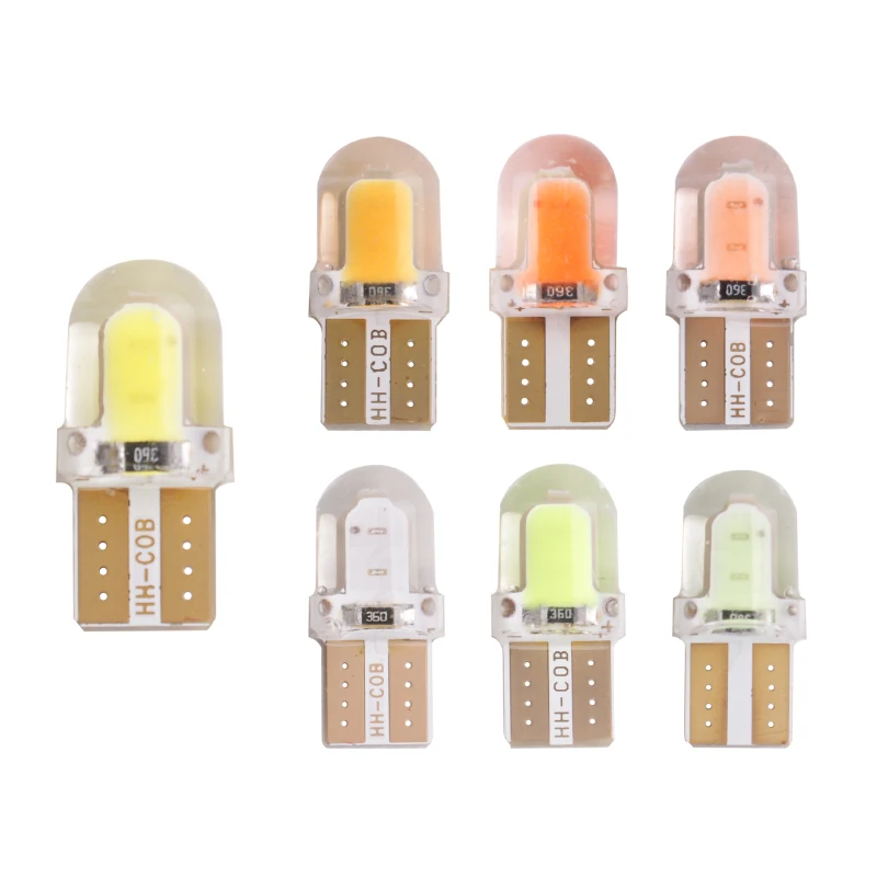 1/5/10 pcs led t10 w5w 194 168 COB car Parking Bulb Auto Wedge Clearance Lamp light License Light Bulbs | Автомобили и мотоциклы
