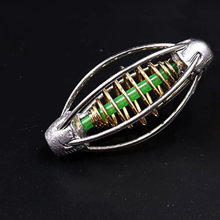 6 Wire Method Carp Fishing Feeder Swim Feeders with Lead Sinker | Спорт и развлечения