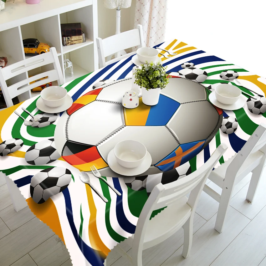 Красивая комната на снегу 3d скатерть лес Хранитель Единорог стерео гобелен | Дом