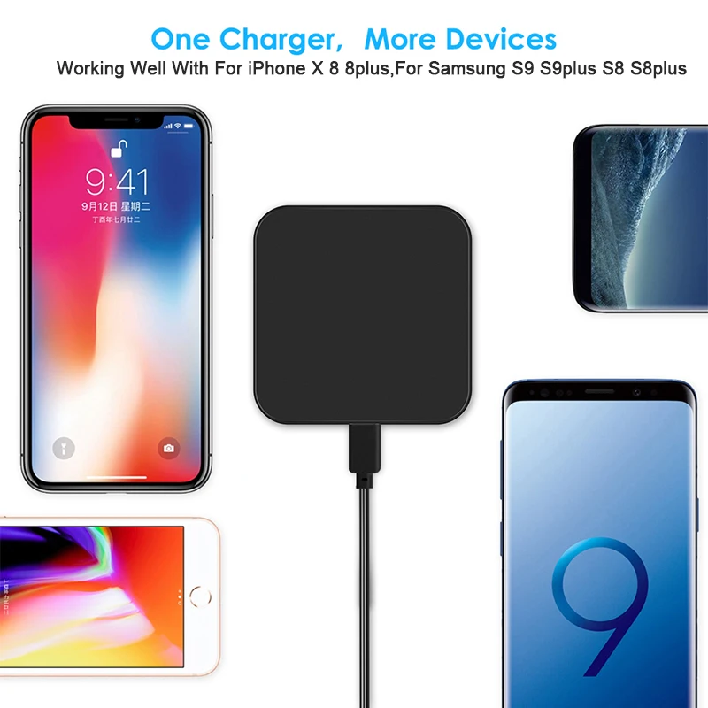 Qi Беспроводное зарядное устройство для Google Pixel 3 быстрое XL беспроводное