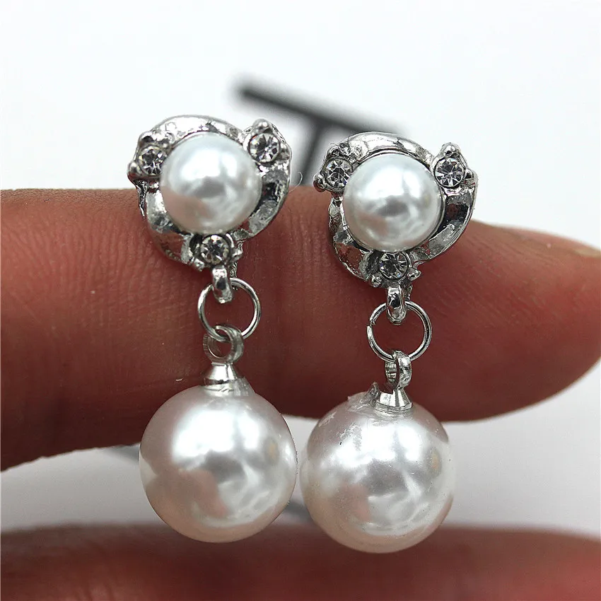 Ахмед ювелирные изделия Горячая продажа! Хорошее качество модные серьги с белыми