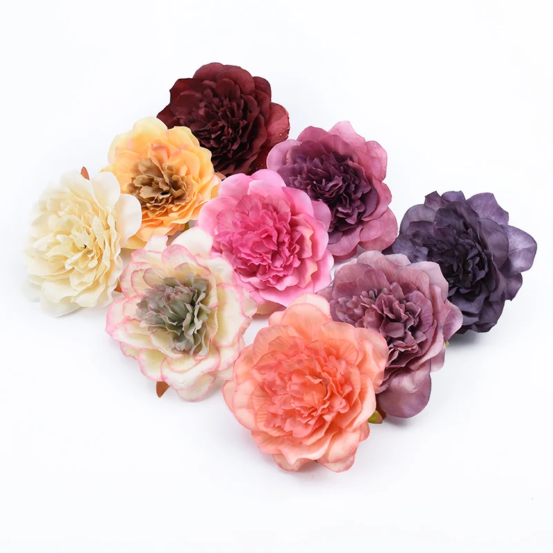 Искусственные цветы на Рождество 5 шт. Декоративные искусственные растения для