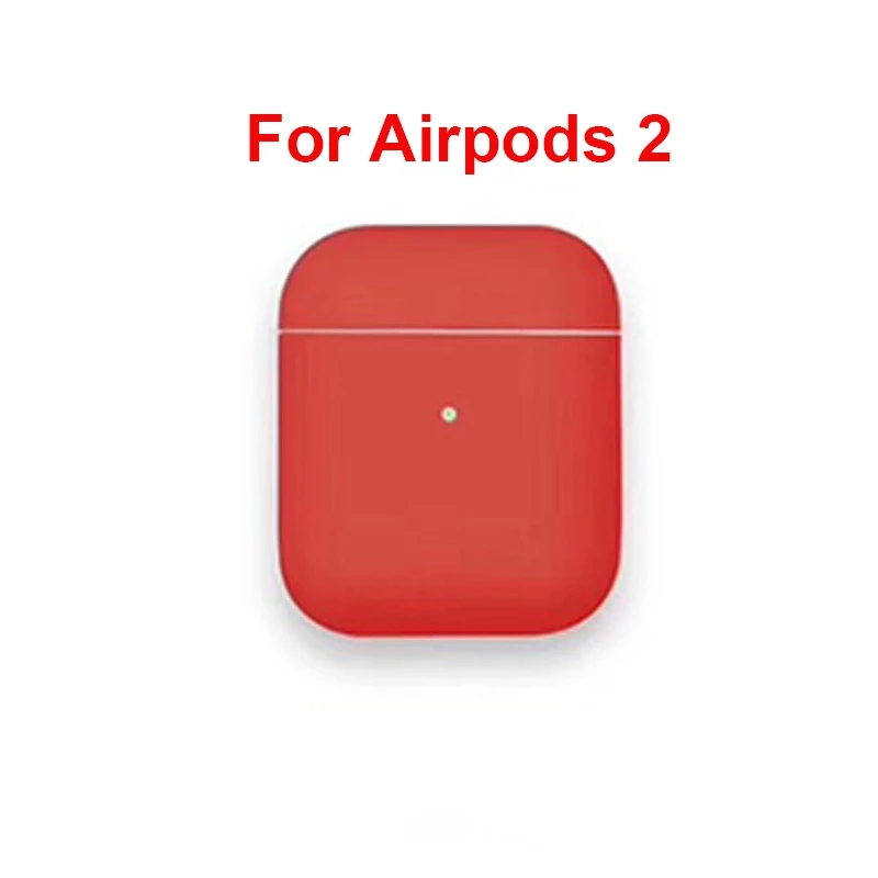 Силиконовый чехол Luquid для Airpods 1 2 Чехол Мягкий силиконовый резиновый полный защитный чехол для Airpods 1 2 чехол противоударный