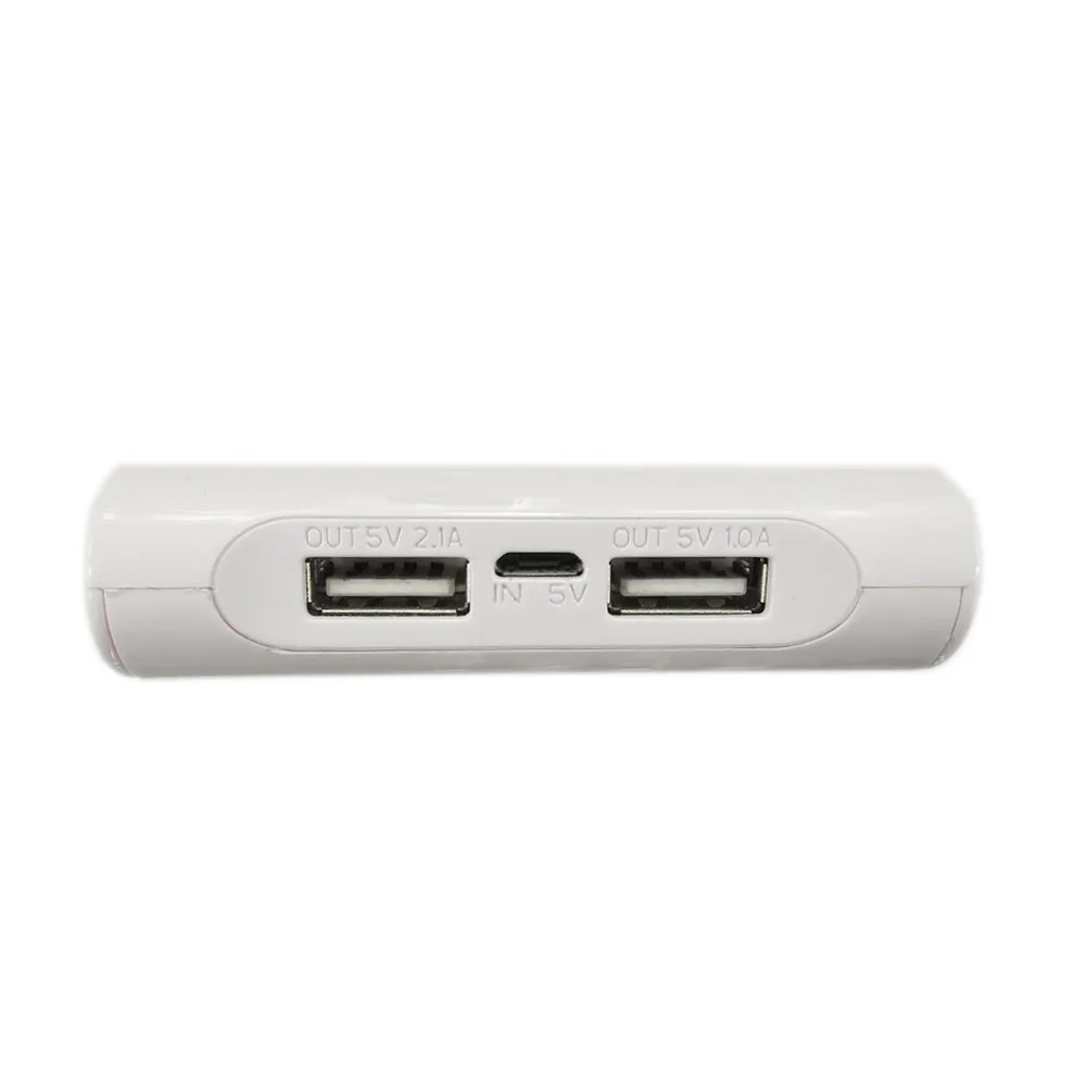 5V 12000 мА/ч, два USB выхода, Мощность банка 18650 Батарея Зарядное устройство чехол сделай сам, коробка для телефона JAP11 Прямая