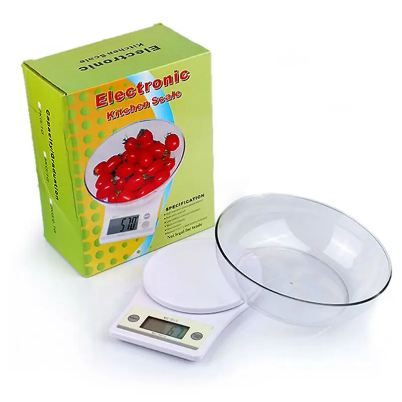 Цифровые пищевые диетические весы 7 кг/1 г цифровые электронные кухонные для