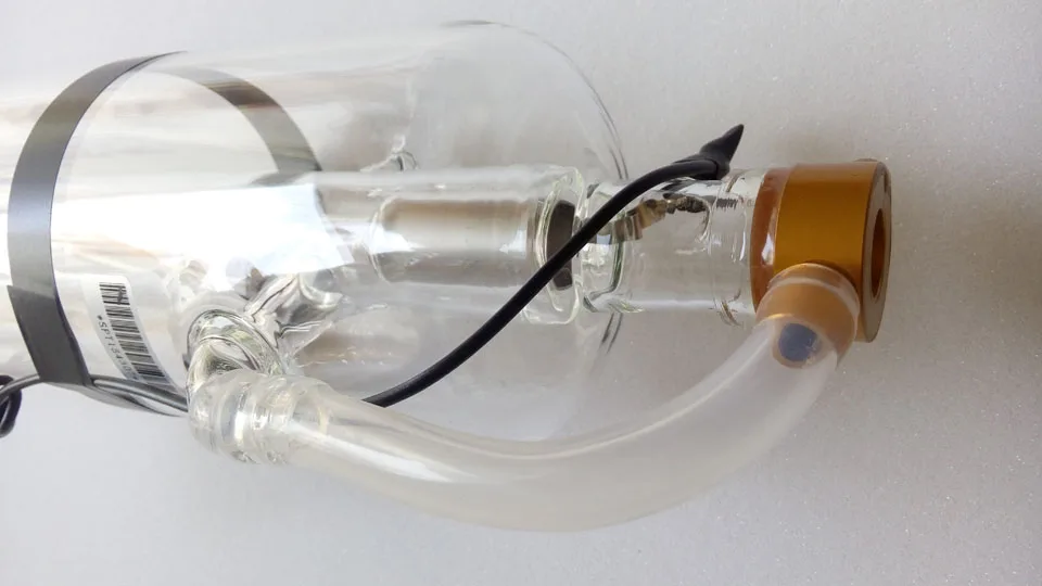 Co2 лазерная стеклянная трубка 80 Вт 1250 мм длина диаметр для co2 гравировальная