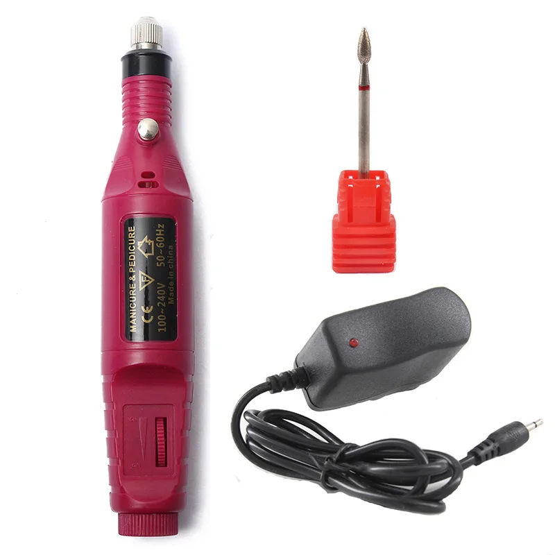 1 Набор профессиональные электрические сверла для ногтей мельница гель лака