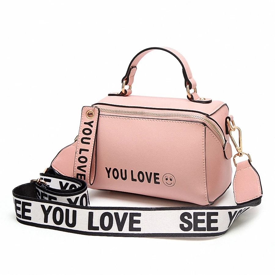 

Jonlily Women PU Leather Bucket Handbag Large Capacity Crossbody Bag Totes Fashion Shoulder Bag Youthful Vigor for Girls -KG076