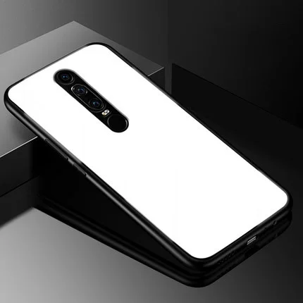 white Xinchentech для huawei Коврики RS Стекло случай роскошь силиконовой мягкая рамка+ Стекло задняя крышка аксессуары для Коврики RS PORSCHE дизайн - Цвет: white