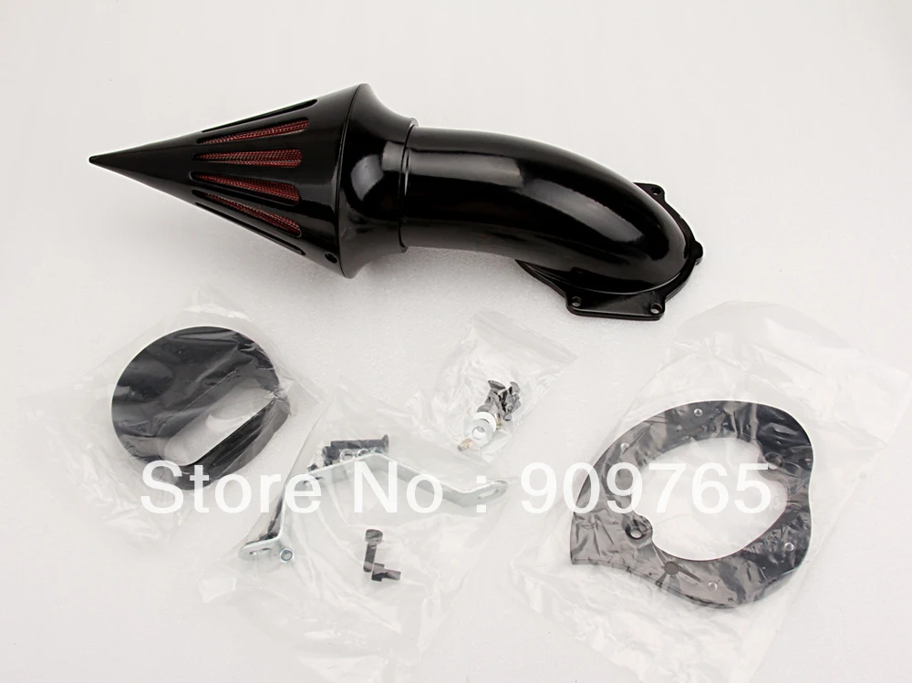 Черный воздушный фильтр с шипами двигателя комплект впускных фильтров для Yamaha V