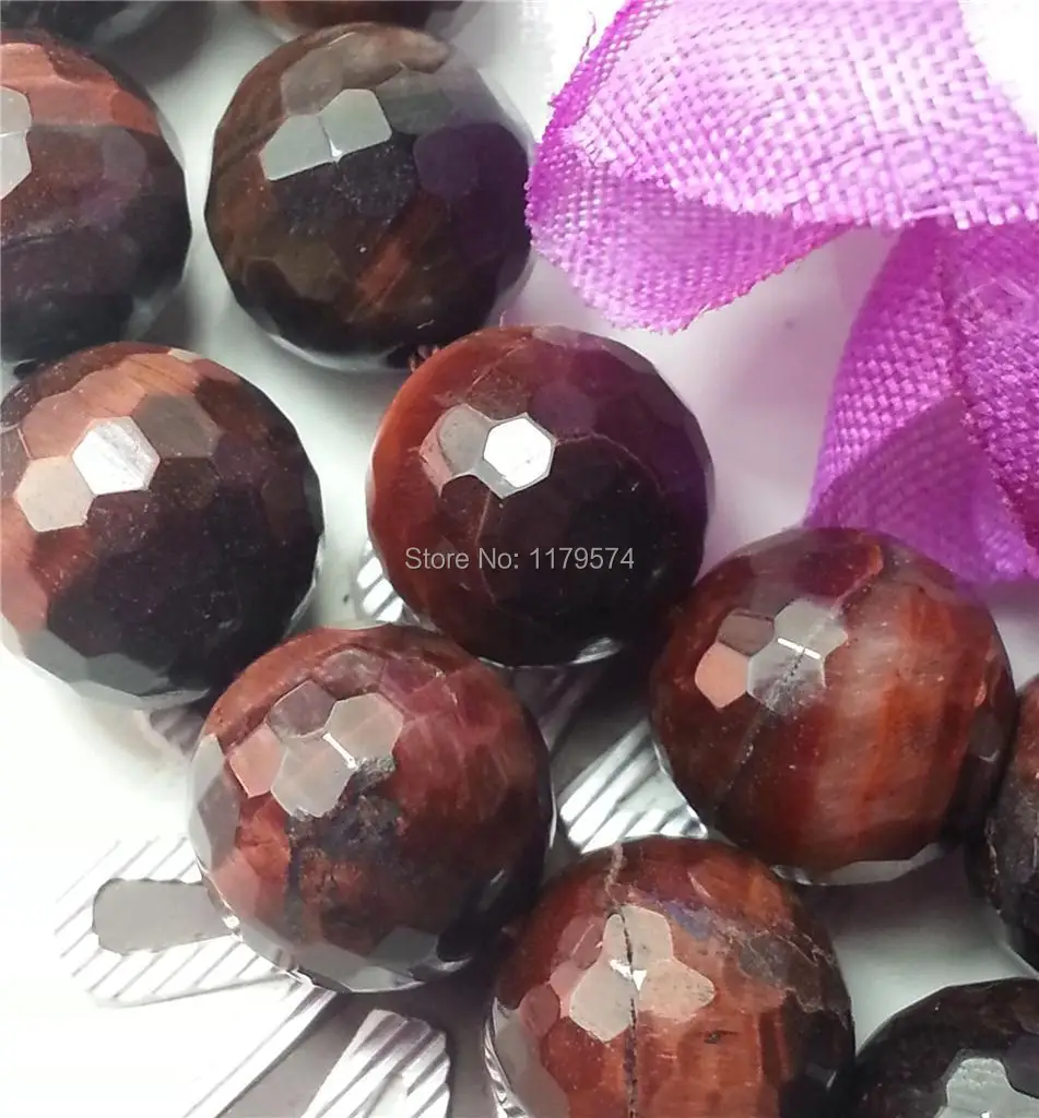 

Бусины Из тигрового глаза, круглые, очаровательные, натуральные, граненые, красные, синие, 10 мм, 15 дюймов, AAA, sp0194