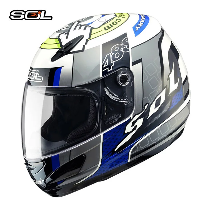 SOL moto rcycle шлем Полнолицевой шлем для мужчин и женщин moto bike capacete highway moto шлем moto cicleta Casque moto Casco 48S
