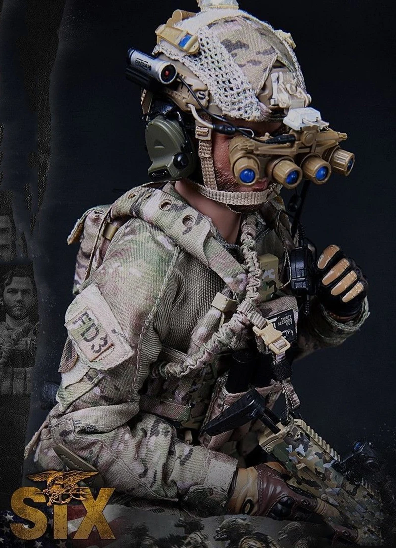 Для сбора 1/6 масштаба полный набор солдат M010 армии США Seal Team Six Solider фигурку модель игрушки для любителей подарки