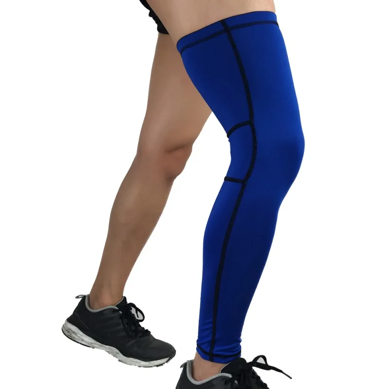 1 шт. Pro спортивные противоскользящие длинные наколенники поддерживающие