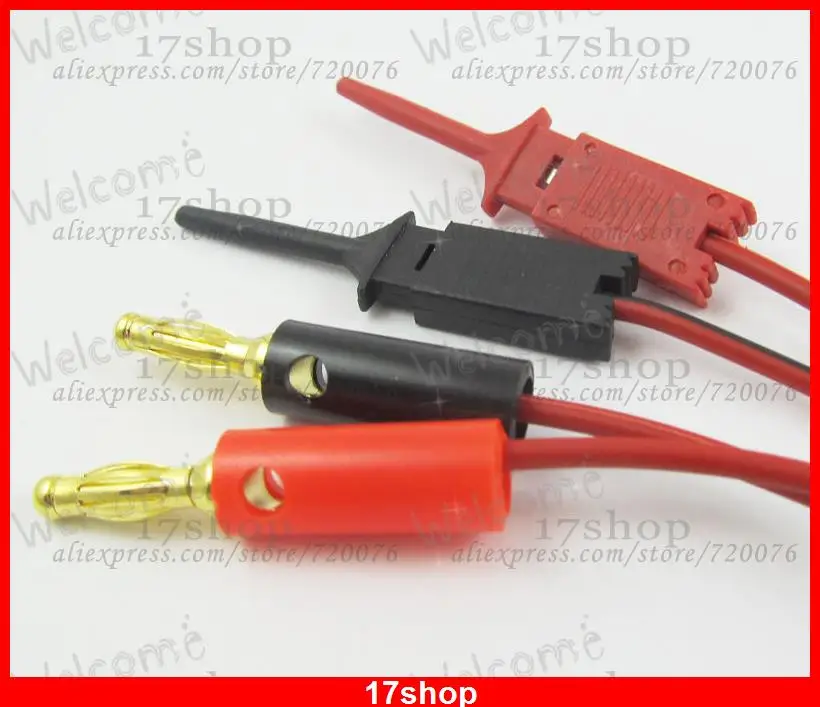 2 шт. позолоченные штекеры типа банан на небольшой крючок|sm plug|plug goldplug banana |