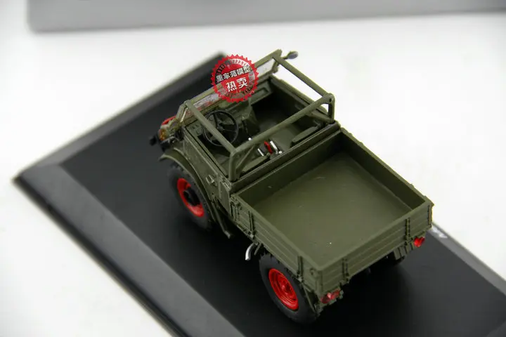 Литая модель в масштабе 1:43 Mercedes Benz Unimog U401 военный внедорожник Грузовик