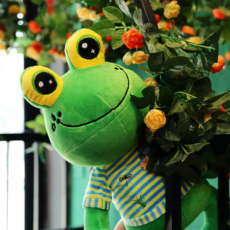 Stuffed animals plush soft kawaii have love Frog Prince Plush Doll Creative Gift Toy kids birthday gift | Игрушки и хобби