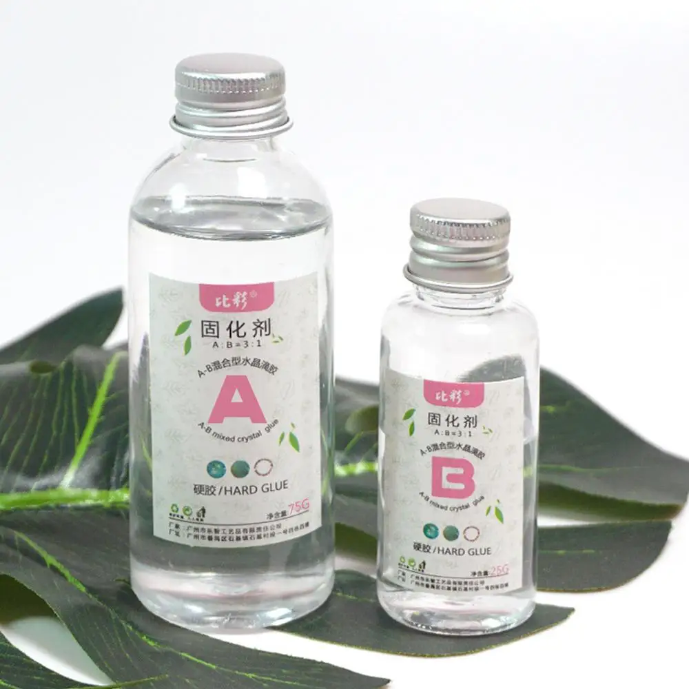 Комплект компонентов для изготовления ювелирных украшений прозрачная