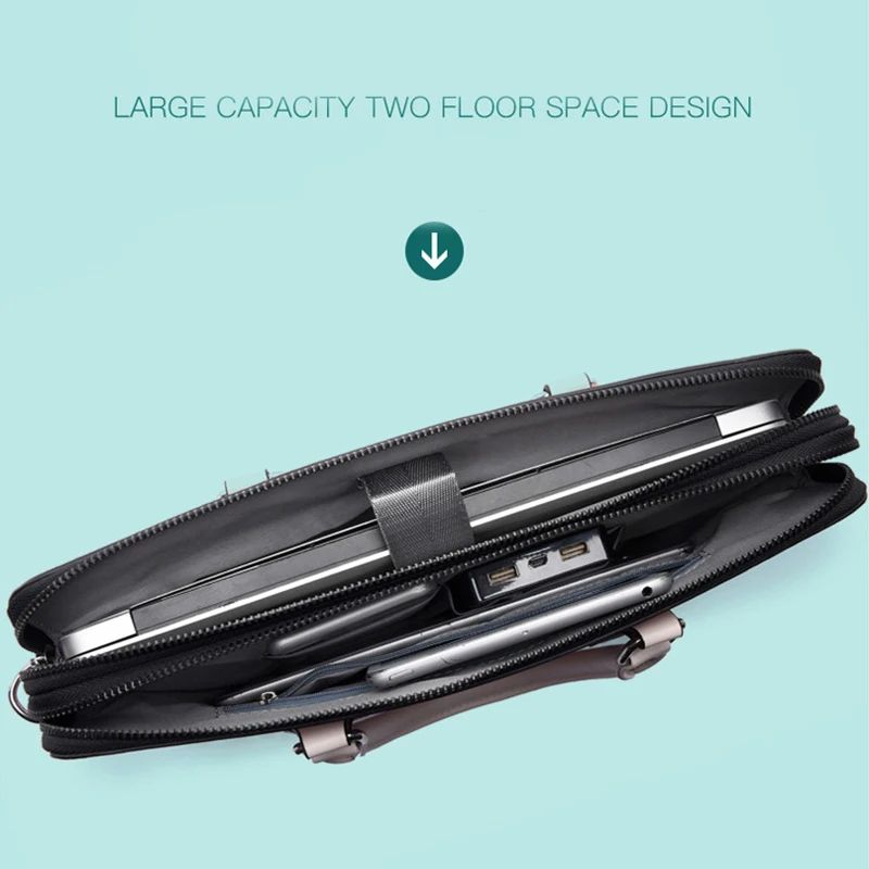 Новинка 2019 модная водонепроницаемая сумка для ноутбука из искусственной кожи