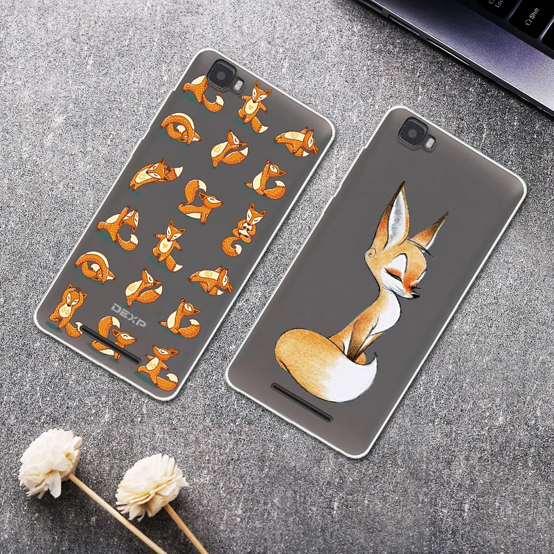 Case For Dexp Ixion El450 Force 5.0 inch Printing Drawing Silicone Phone Cases Cover Inch |