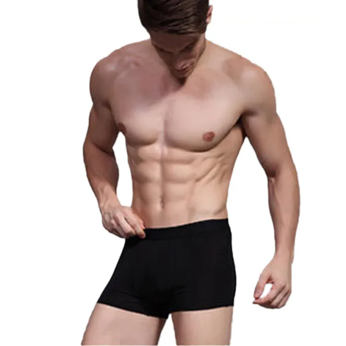 Новые модные сексуальное нижнее белье Для мужчин боксеры низкой талией U