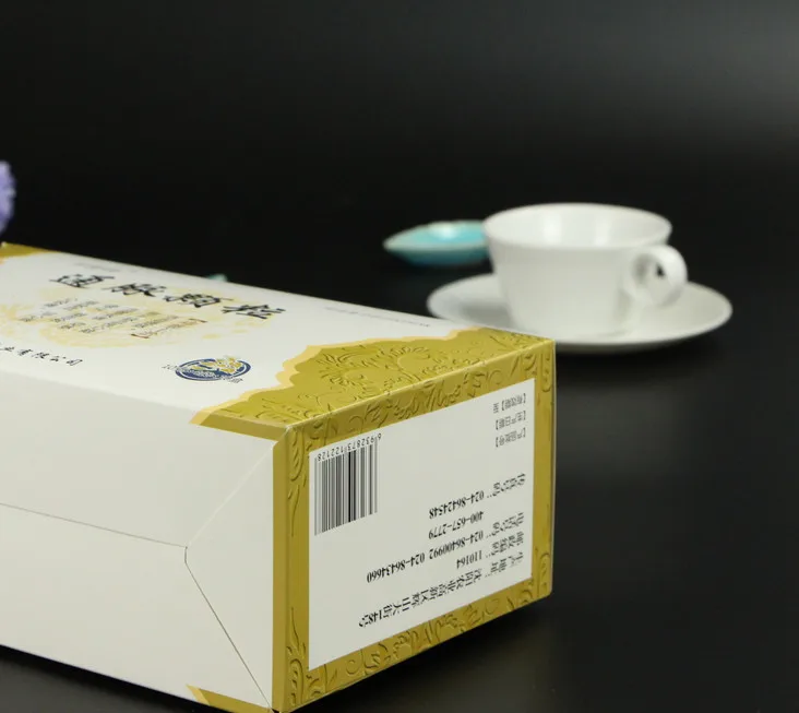 Роскошная белая художественная бумага Подарочная коробка для упаковки конфет