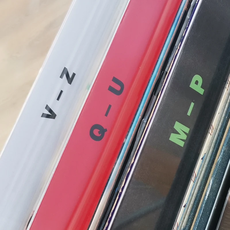 Жанр 12 дюймовые часы с записью времени Органайзер разделителями Tab акриловые